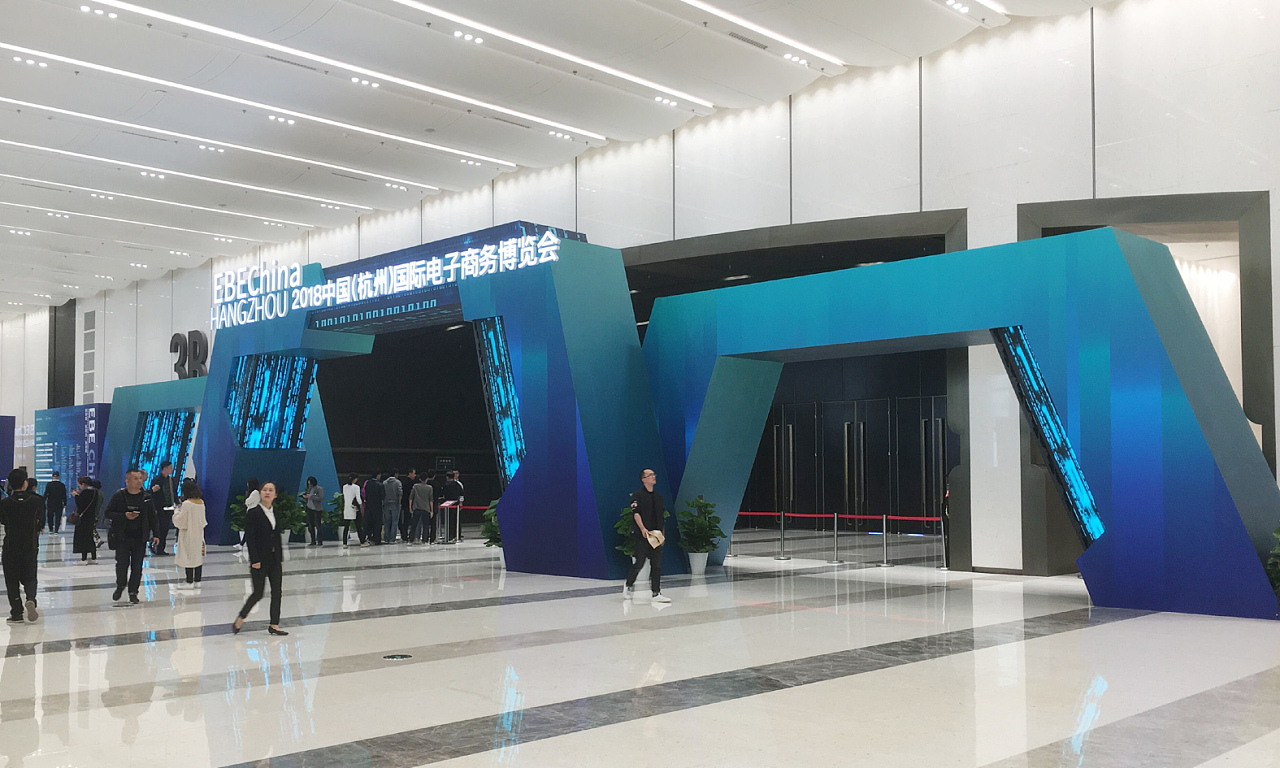 探索专业会议与展览服务 以3D MAX源文件为核心的门头设计、美陈与活动发布全案解析